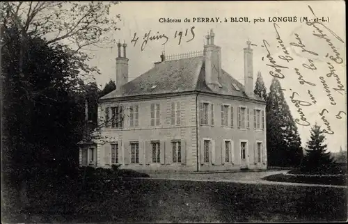 Ak Blou Maine-et-Loire, Château du Perray