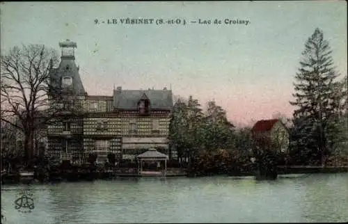 Ak Le Vésinet Yvelines, Lac de Croissy