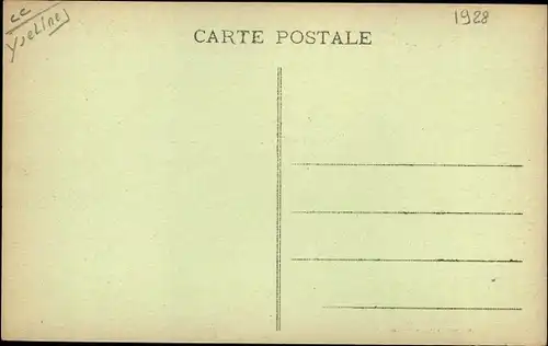 Ak Freneuse Yvelines, Route de la Plage