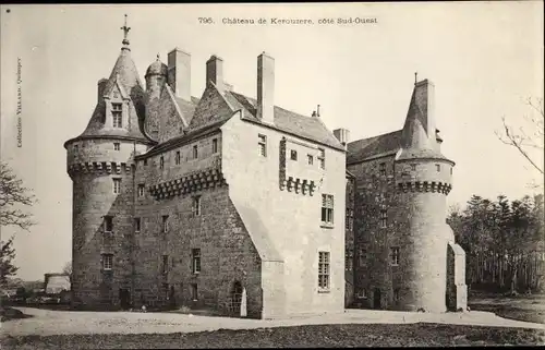 Ak Sibiril Finistère, Château de Kérouzéré