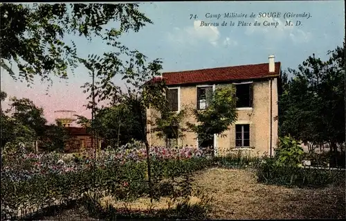 Ak Souge Gironde, Bureau de la Place du Camp