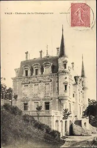 Ak Vals les Bains Ardeche, Chateau de la Chataigneraie