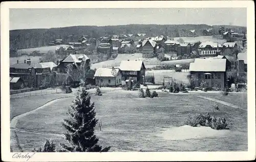 Ak Oberhof im Thüringer Wald, Totale