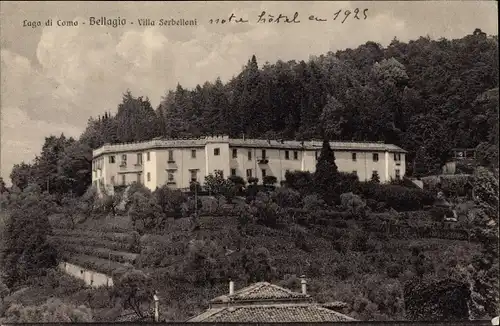 Ak Bellagio Lago di Como Lombardia, Villa Serbelloni