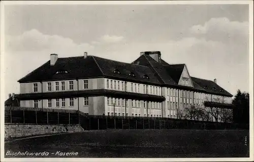 Ak Bischofswerda in Sachsen, Kaserne