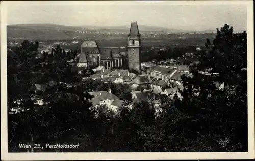 Ak Perchtoldsdorf in Niederösterreich, Blick auf den Ort