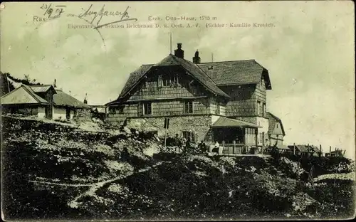 Ak Österreich, Erzherzog Otto Haus, Otto Schutzhaus auf dem Rax