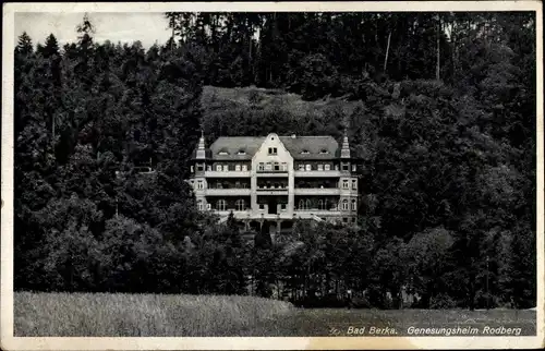 Ak Bad Berka in Thüringen, Genesungsheim Rodberg
