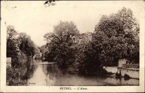 Ak Rethel Ardennes, L'Aisne