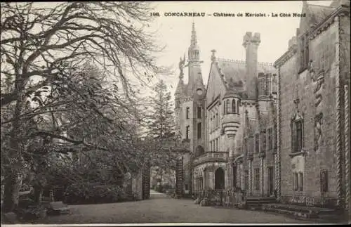 Ak Concarneau Finistère, Chateau de Keriolet