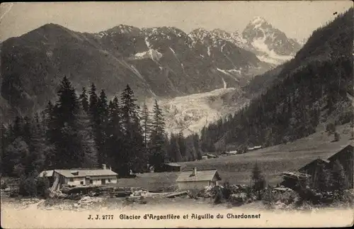 Ak Argentiere Savoie, Glacier, Aiguille du Chardonnet