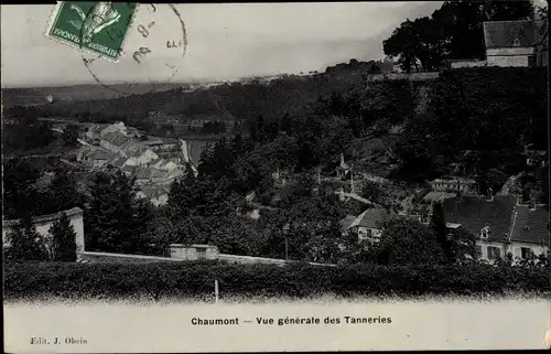 Ak Chaumont Haute-Marne, Vue generale des Tanneries