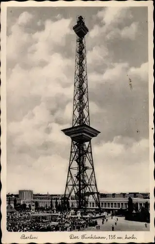 Ak Berlin Charlottenburg Westend, Der Funkturm