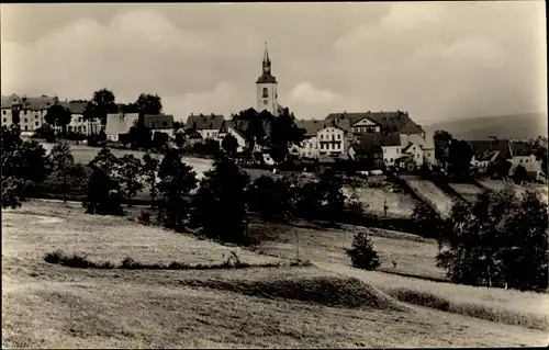 Ak Jöhstadt im Erzgebirge Sachsen, Totale