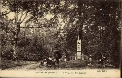 Ak Vendresse Ardennes, La Vierge de Bon Secours