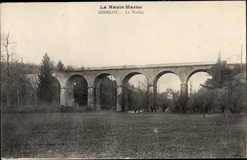 Ak Andelot Haute-Marne, Le Viaduc
