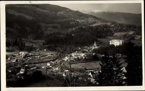 Ak Murau Steiermark, Panorama vom Ort