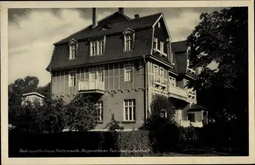 Ak Fraureuth Sachsen, Gast und Kurhaus Fichtenreuth