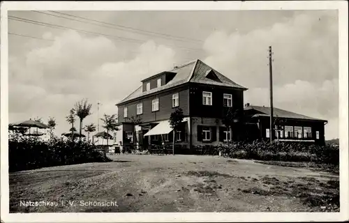 Ak Netzschkau im Vogtland, Gasthaus Schönsicht