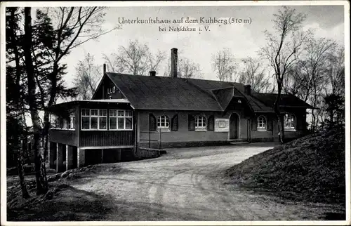 Ak Netzschkau im Vogtland, Unterkunftshaus auf dem Kuhberg