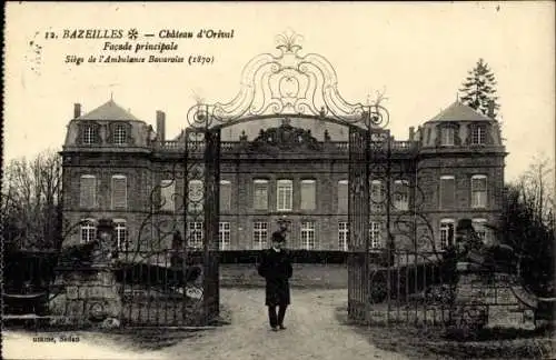 Ak Bazeilles Ardennes, Château d'Orival