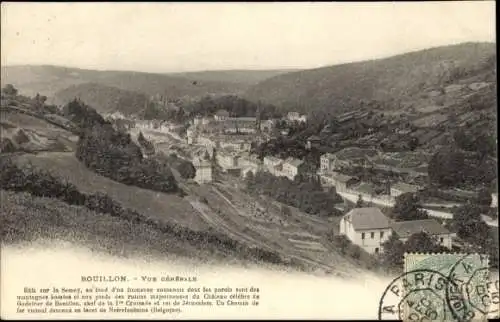 Ak Bouillon Ardennes, Gesamtansicht