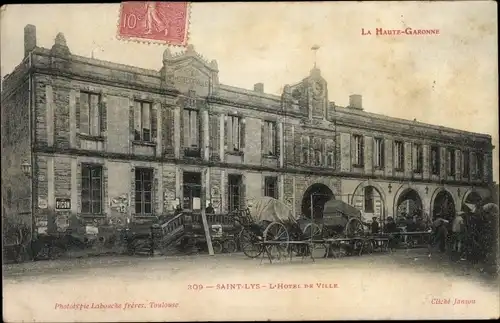 Ak Saint Lys Haute-Garonne, L'Hotel de Ville