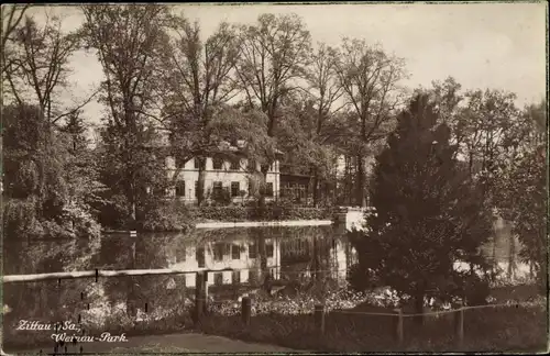 Ak Zittau in Sachsen, Weinaupark