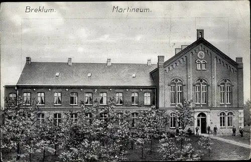 Ak Breklum in Nordfriesland, Martineum, evangelisch lutherisches Predigerseminar, Brüderanstalt