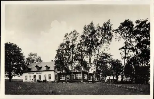 Ak Finkenburg Elterlein im Erzgebirge, Gasthaus und Handelsbienenstand