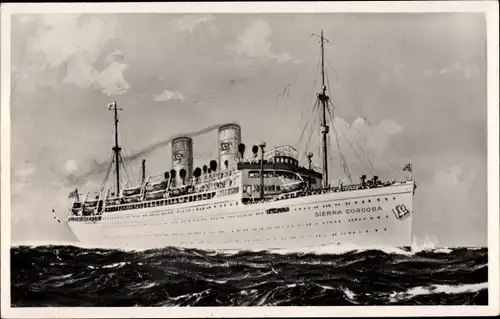 Ak Dampfer Sierra Cordoba, Passagier und Frachtdampfer, Norddeutscher Lloyd Bremen