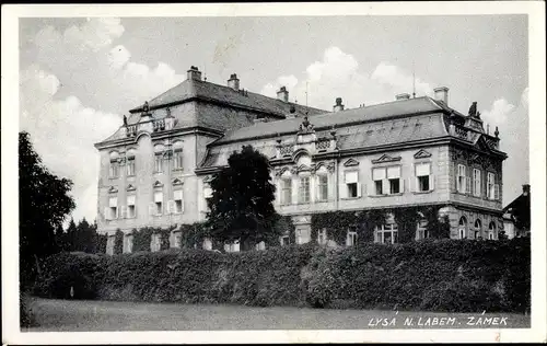 Ak Lysá nad Labem Lissa Elbe Mittelböhmen, Zamek