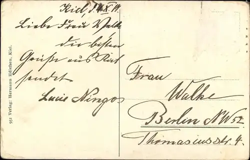 Ak Deutsche Kriegsschiffe, Torpedobootsmanöver