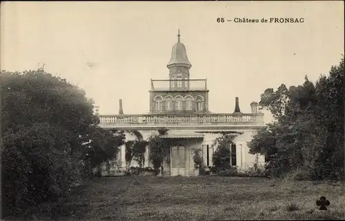 Ak Fronsac Gironde, Le Chateau