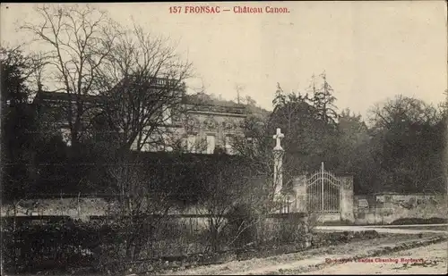 Ak Fronsac Gironde, Chateau Canon