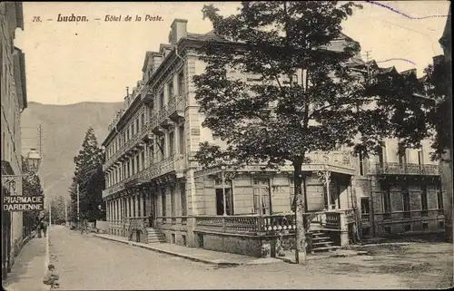 Ak Luchon Haute Garonne, Hotel de la Poste