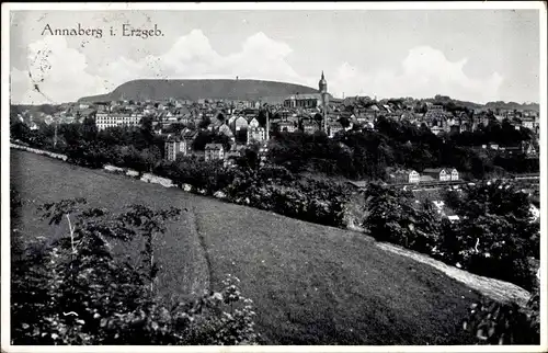 Ak Annaberg Buchholz im Erzgebirge, Gesamtansicht