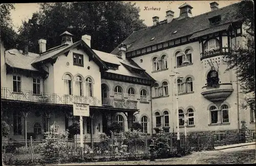 Ak Liegau Augustusbad Radeberg in Sachsen, Kurhaus
