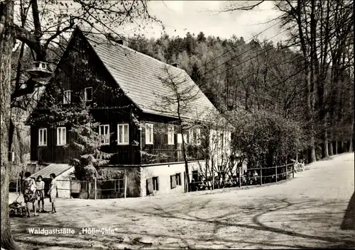 Ak Penig in Sachsen, Waldgaststätte Höllmühle