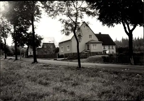 Ak Kretscham Rothensehma Neudorf Sehmatal im Erzgebirge, Teilansicht, Wohnhaus