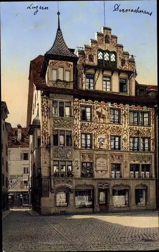 Ak Luzern Stadt Schweiz, Dornacherhaus