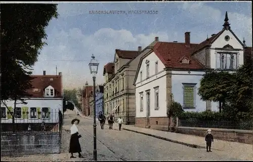 Ak Kaiserslautern in Rheinland Pfalz, Hackstraße