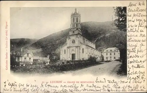 Luchon Haute Garonne, Eglise de Montauran