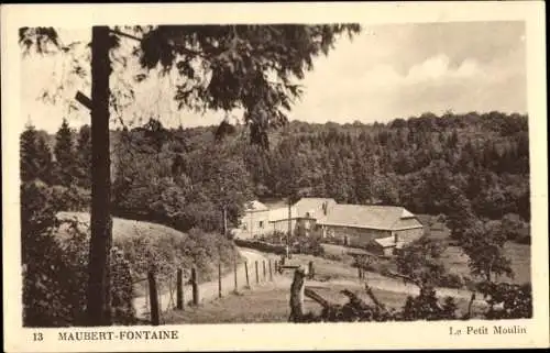 Ak Maubert Fontaine Ardennes, Le Petit Moulin