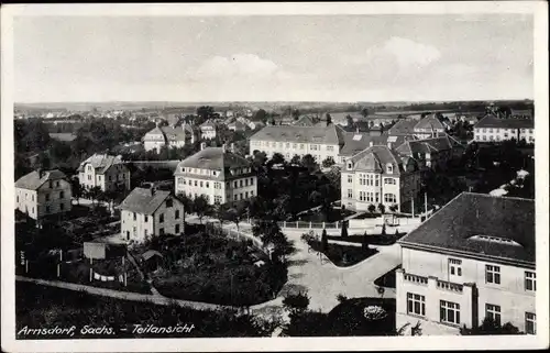 Ak Arnsdorf Sachsen, Teilansicht