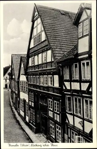 Ak Hameln in Niedersachsen, Lücking'sches Haus