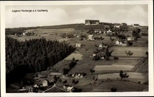 Ak Aschberg Klingenthal im Vogtland Sachsen, Jugendherberge, DJH