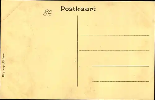 Ak Pittem Westflandern Belgien, Plaats II.