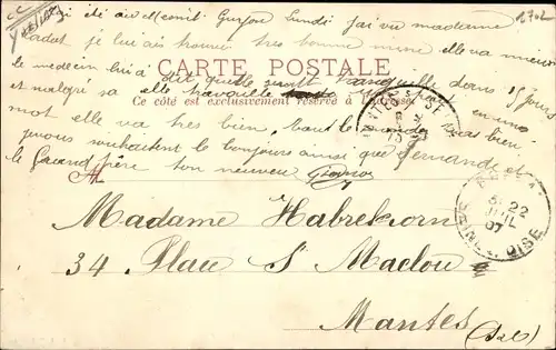 Ak Bréval Yvelines, Eglise