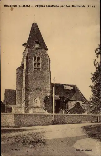 Ak Orgerus Yvelines, Eglise